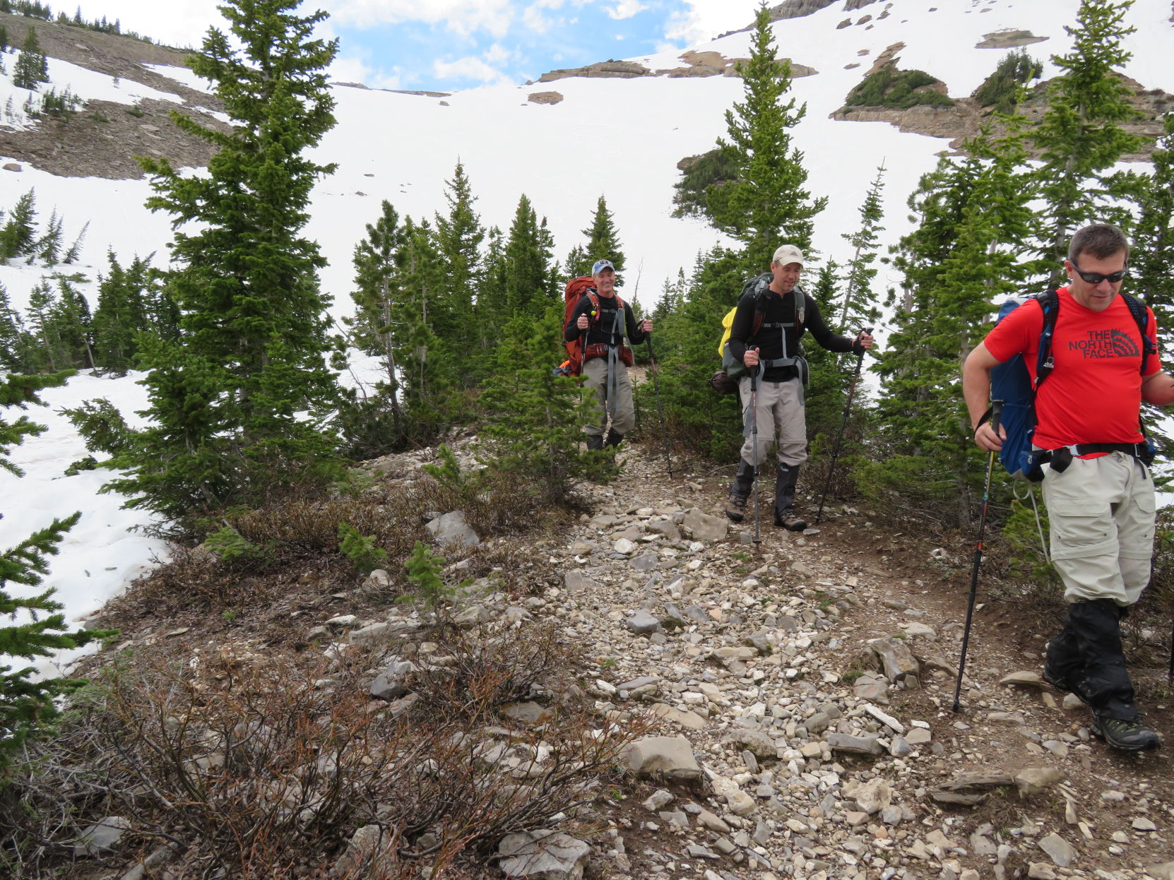 Hiking Tetons Day 1